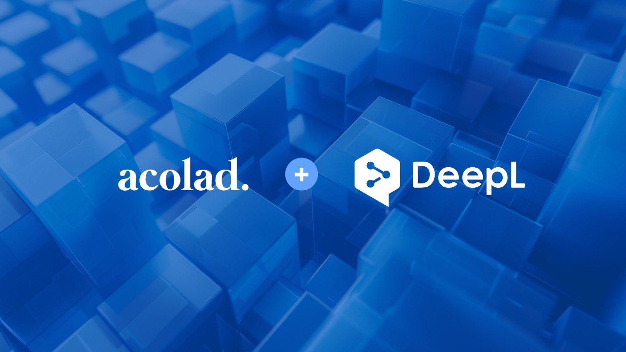 AI language solutions DeepL - Acolad Partnership