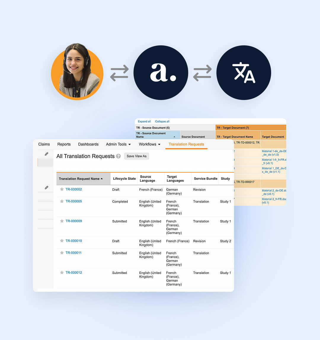 Conector para gestionar las traducciones desde Veeva